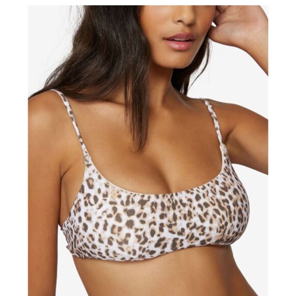 O'Neill Leo Surfside Animal-Print Bikini Top